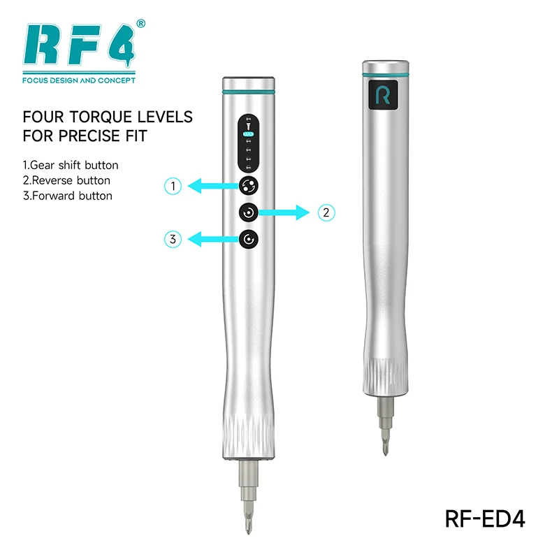 

RF4 RF-ED4 RF-ED4S Electric Screwdriver Set 42 Bits For Mobile Phone Screw Disassembly Repair Tools Electric Screwdriver