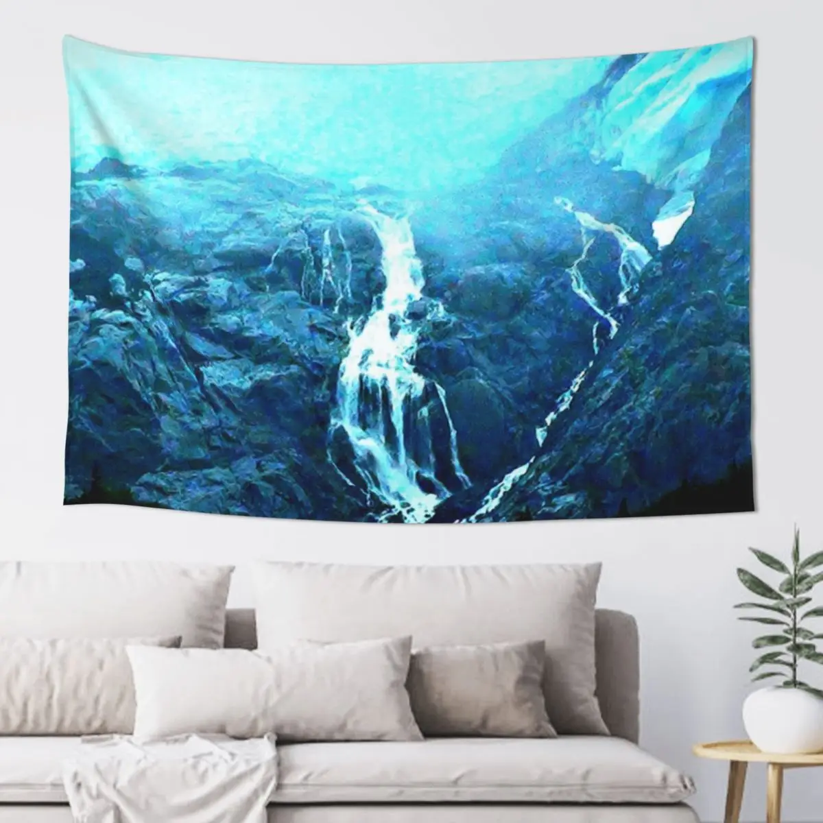 

Waterfall Tapestry Carpet Wall Decorations For Room Decorative Paintings Room Decorations Tapestry