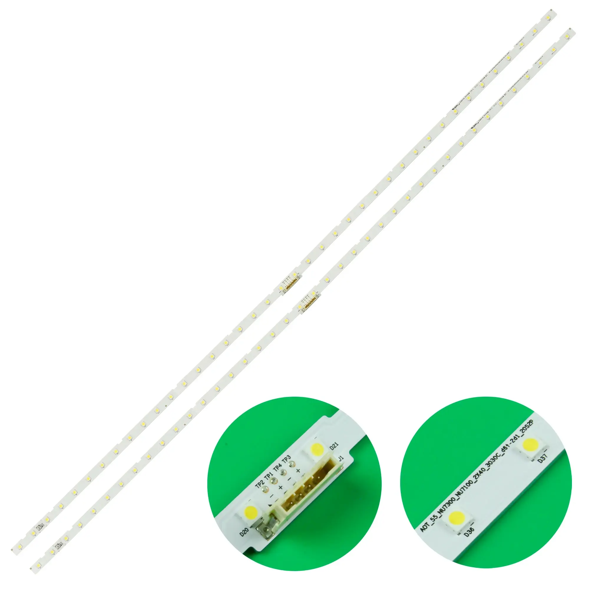 

2pcs LED bar For Samsung UE55NU7022K UE55NU7022 UE55NU7025K UE55NU7025 UN55NU710D UE55NU7370U UN55NU7026K UN55NU7026 UE55N5500