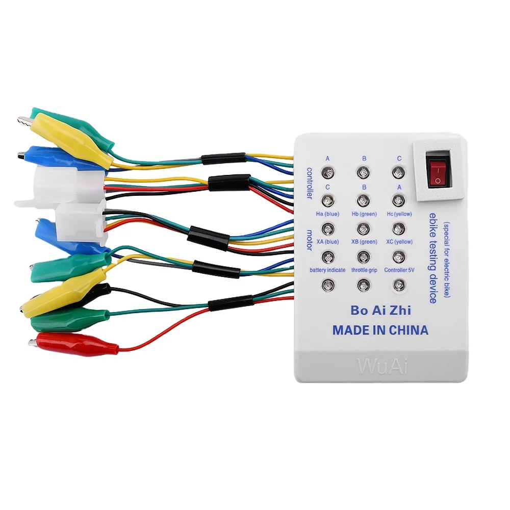 Electromobile Repair Device Electric Vehicle Controller Battery Test Maintenance Detect for 24V 36V 48V 60V 72V E-bike Tester