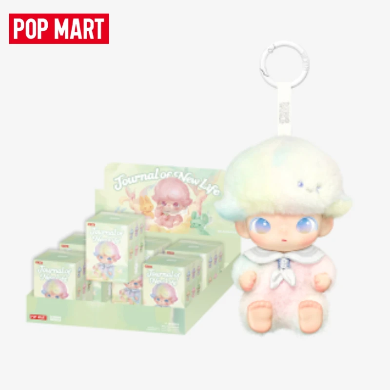 

POP MART DIMOO Journal of New Life Series-виниловый плюшевый кулон, глухая коробка, украшение, украшение, коллекции, подарки