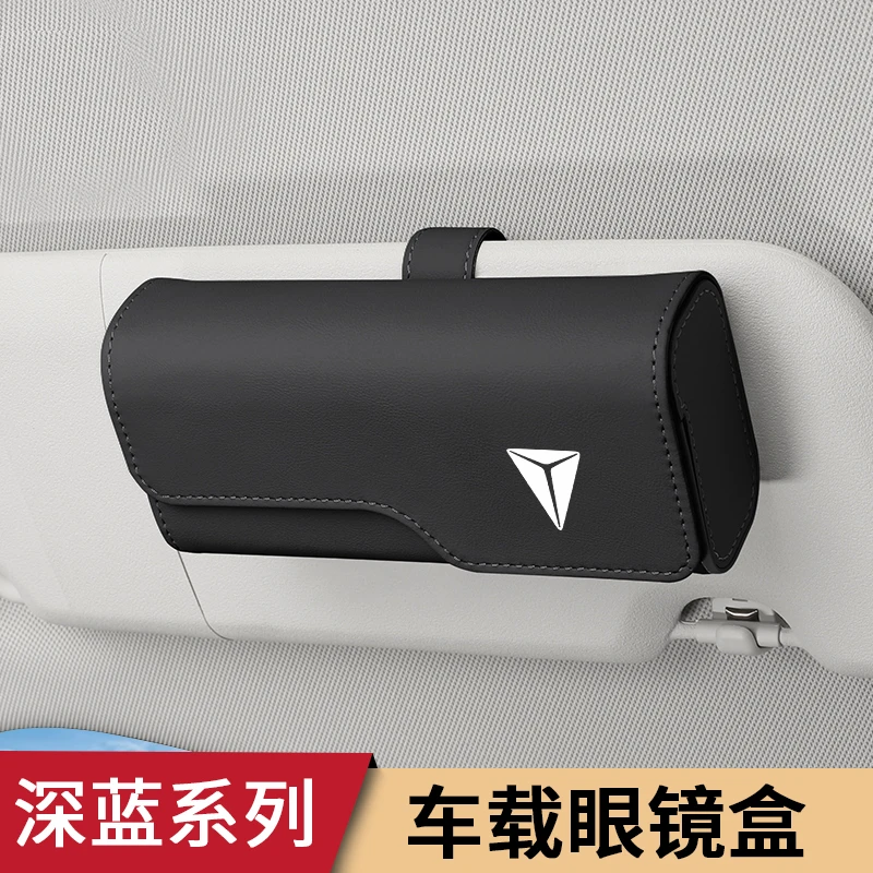 

For Deepal SL03/S07/S05/S09/L07/G318 Car Sunglasses Holder & Glasses Case – Universal Fit Overhead Compartment Accessory