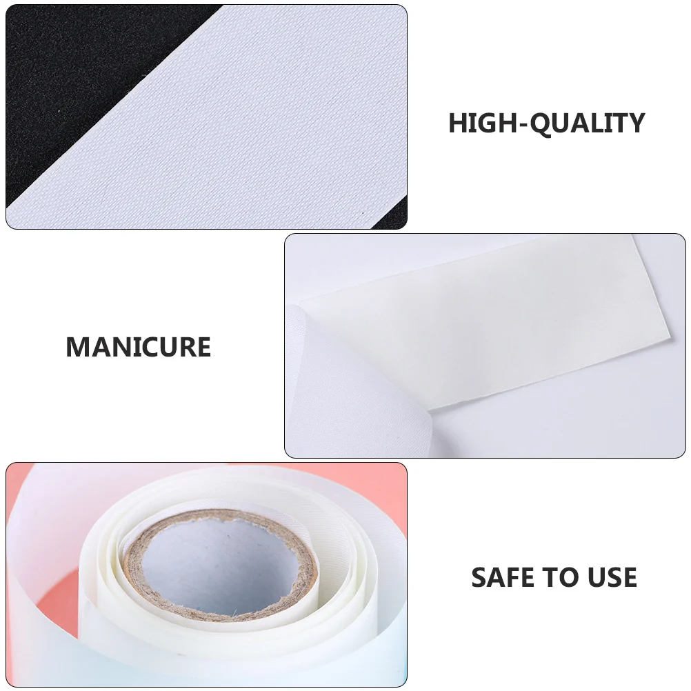

2Pcs Self-Adhesive Silk Nail Wrap Tape Professional Grade Repair for Cracked Nails Protective Barrier Under Polish Nail Art