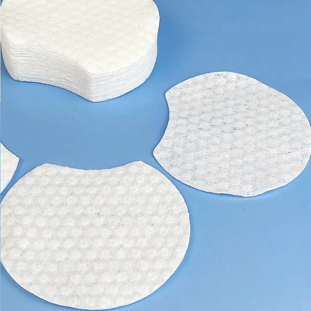 300 stücke/600 stücke Einweg-Make-up-Baumwoll tücher Soft Remover Watte pads Gesichts puff Watte pads Reinigungs papier Wischt uch Kosmetik pads