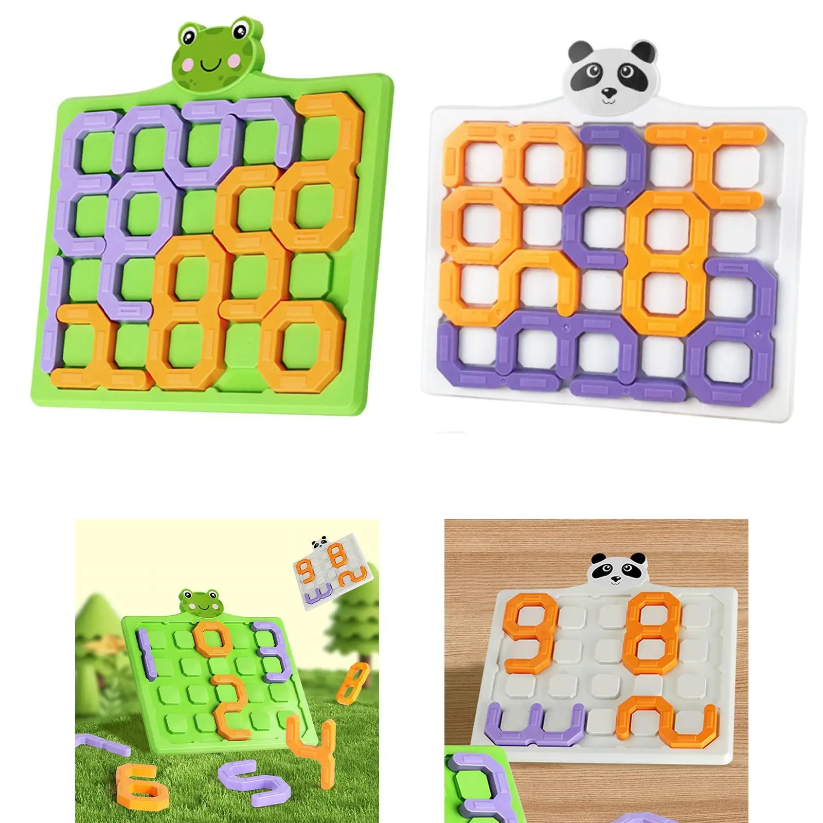 

Math Deduction Game Gift Matching Gaming Travel Kids Digital Puzzle Educational Toy for Party IQ Training Nursery Home Children