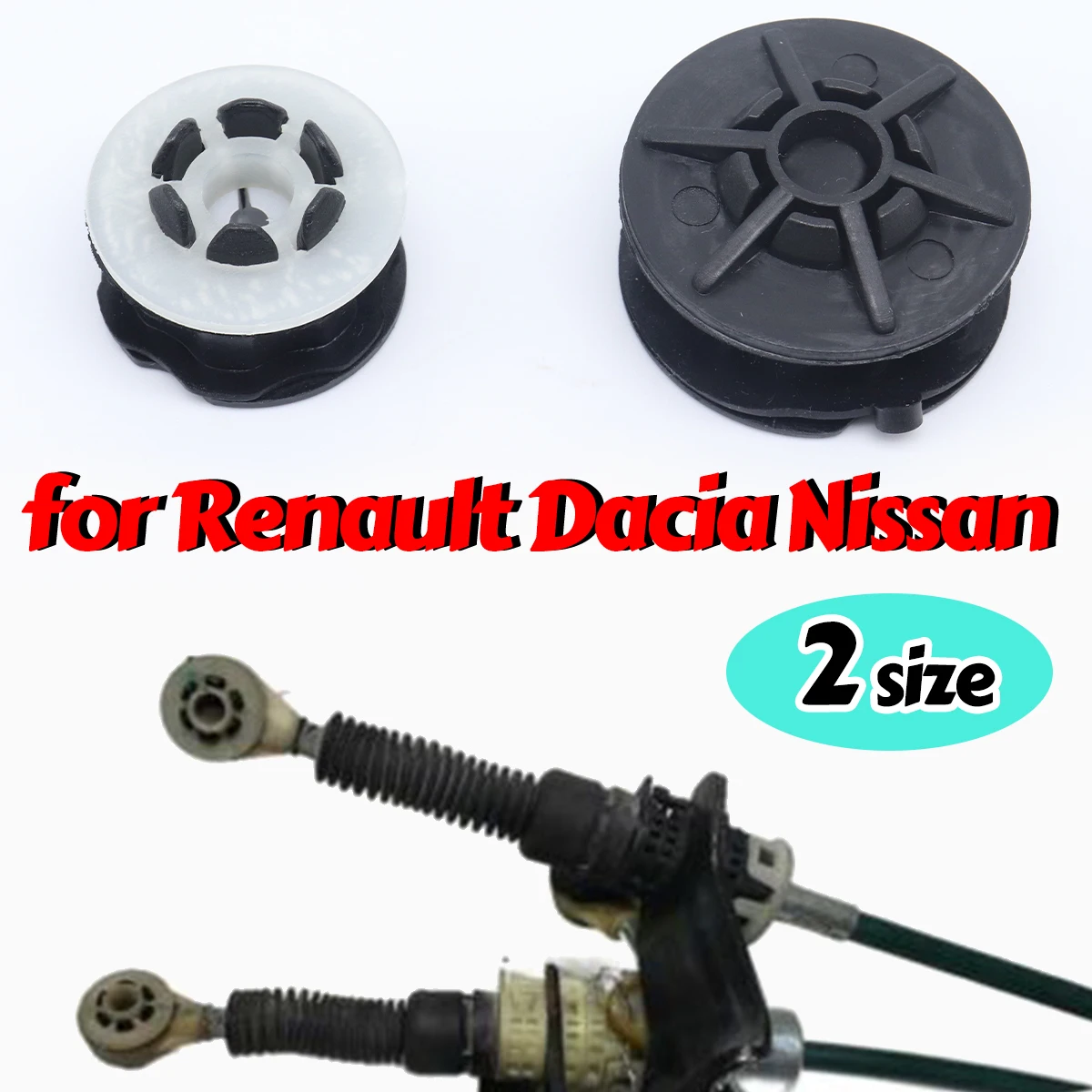 

Gear Shift Lever Bushing Sleeve Control Cable Assembly Repair Kit Spare Parts for Renault Dacia Duster Nissan Terrano 349015922R