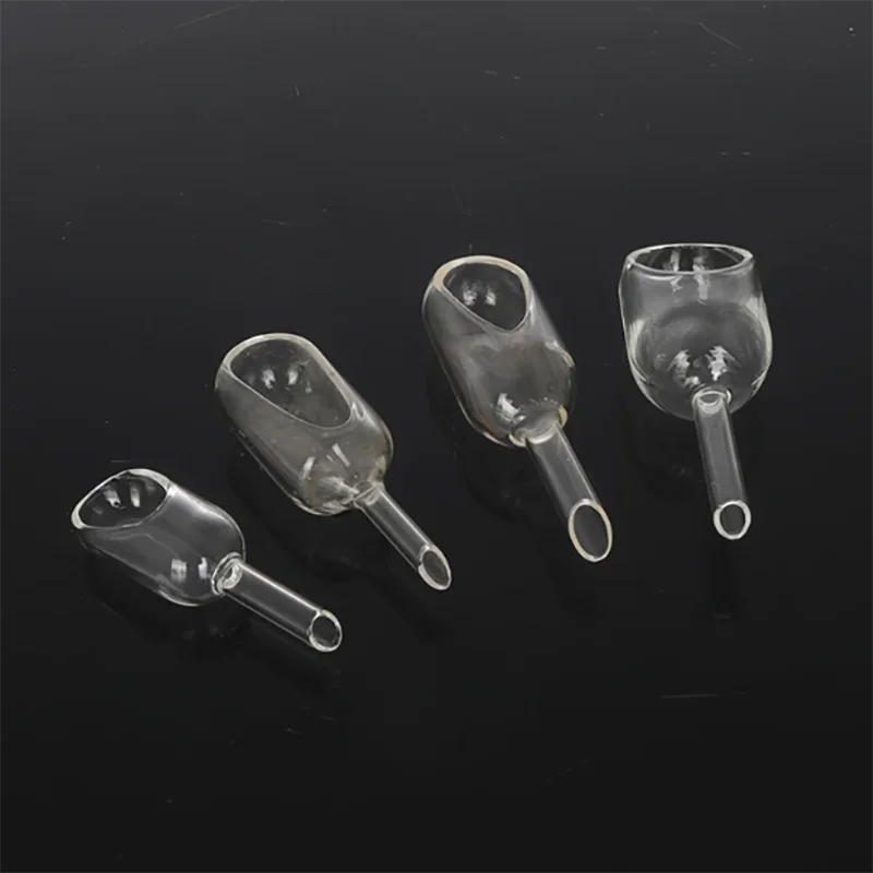 5PCS glass weighing boat, experiment weighing, feeding funnel, weighing boat, weighing dish