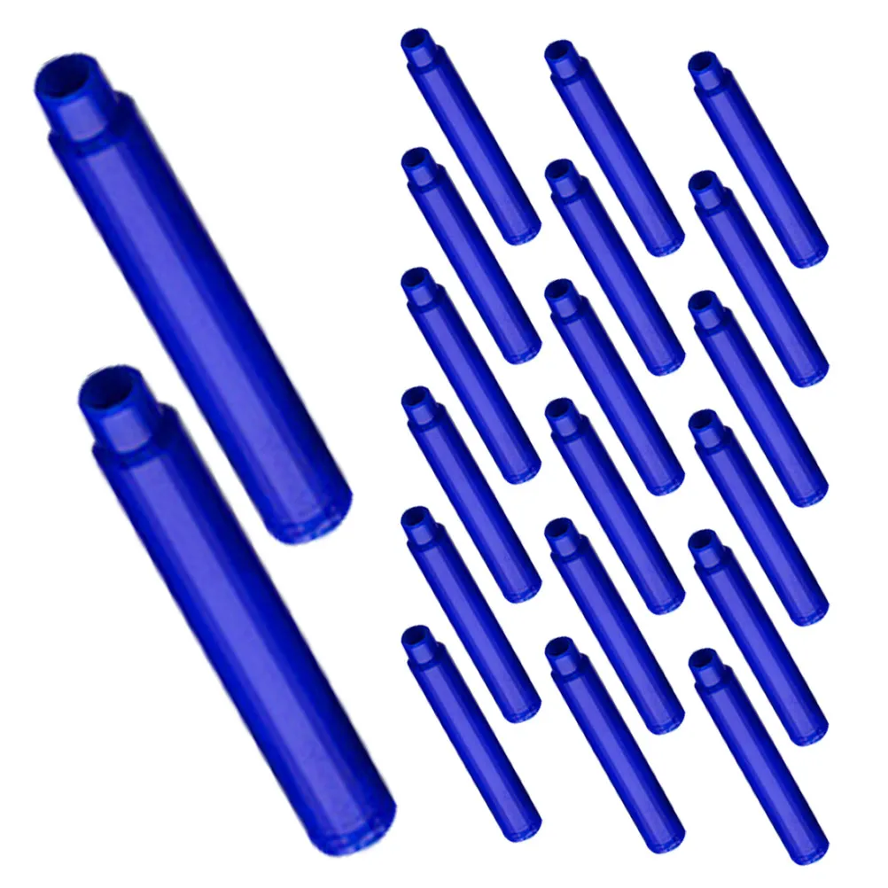 

100Pcs Fountain Pen Ink Refills Heat Erasable Quick Drying Refillable Replacement Ink Smooth Writing for School Office