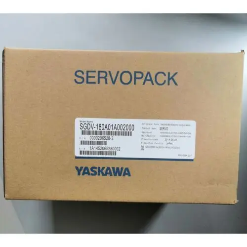 One YASKAWA SGDV-180A01A002000 Servo Drive New Expedited Shipping