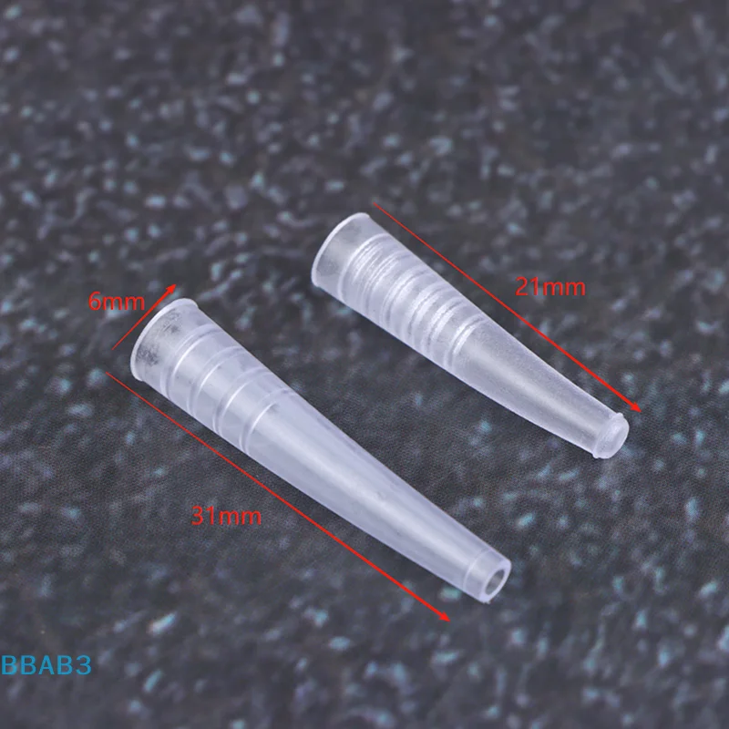 【B】10/20Pcs Eyelashes Tweezers Silicone Covers Tweezers Tips Protect Case Prevent Hit Eyelashes Extension Supplies Accessories