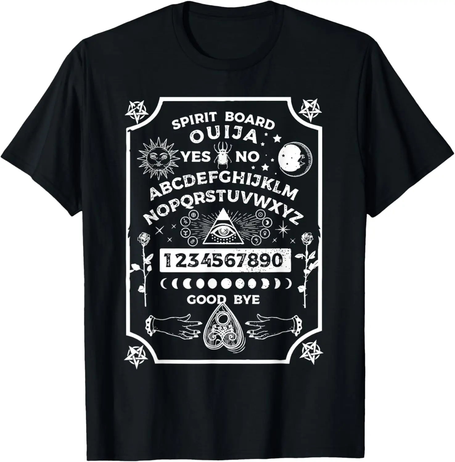 Spirit Board OUIJA Satanic T-Shirt