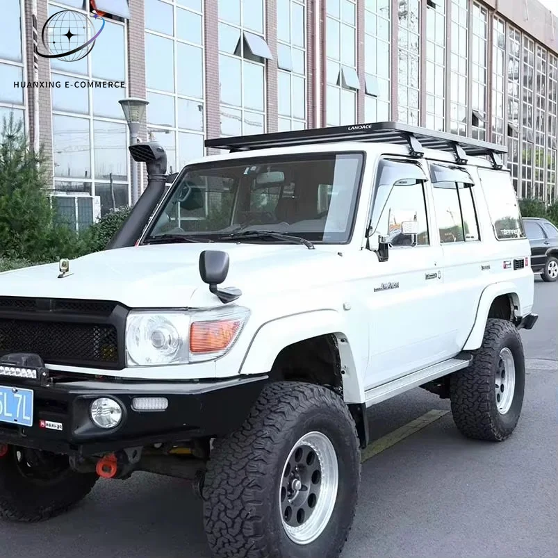 LC76 Land Cruiser 70 Series Off road Vehicle Roof Luggage Rack Cross Bar Aluminum Alloy Customization