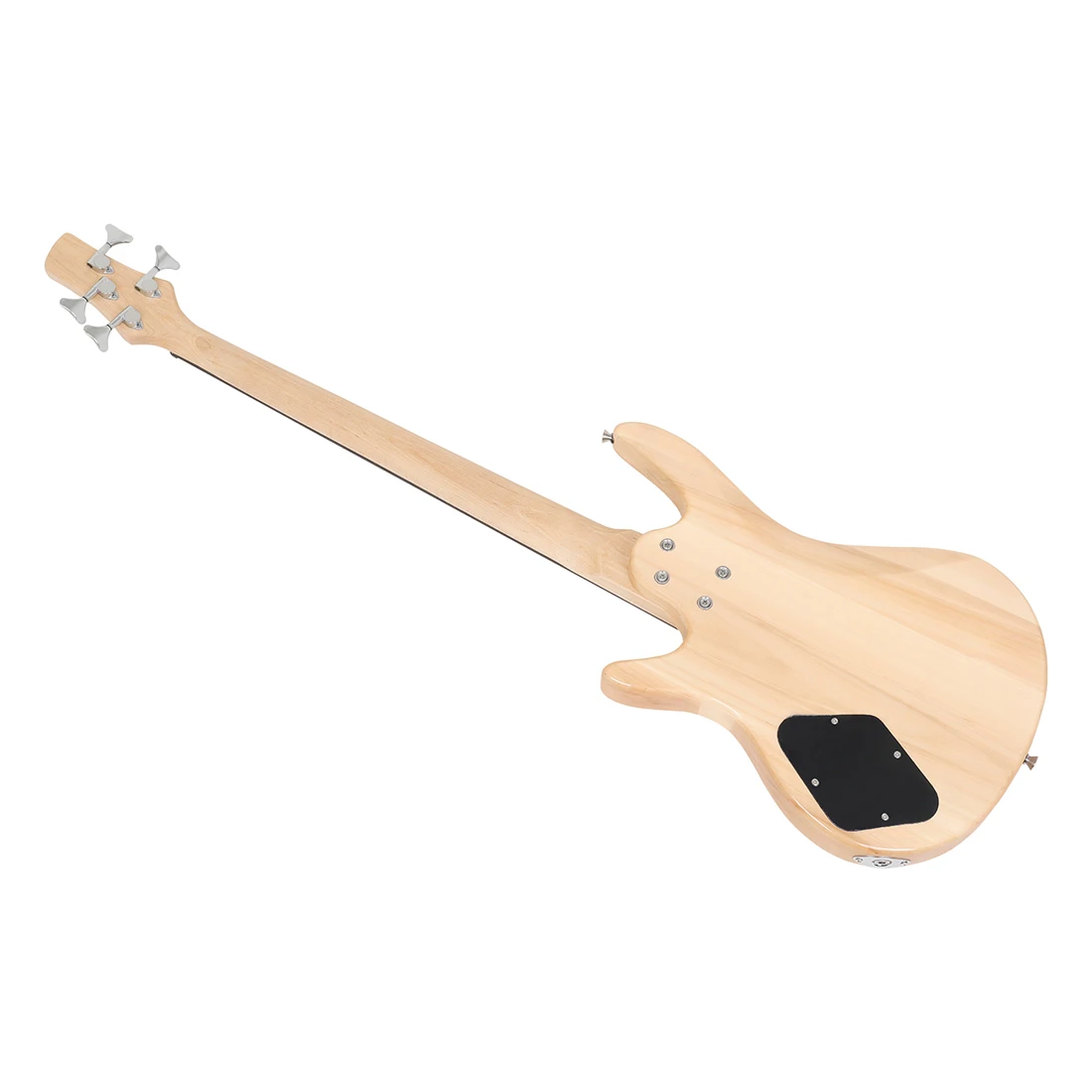 IRIN Electric Bass Guitar Wood Color Basswood Body Maple Neck Guitar 4 Strings Guitarra with Bag Tuner Effect Pedal Capo Pick