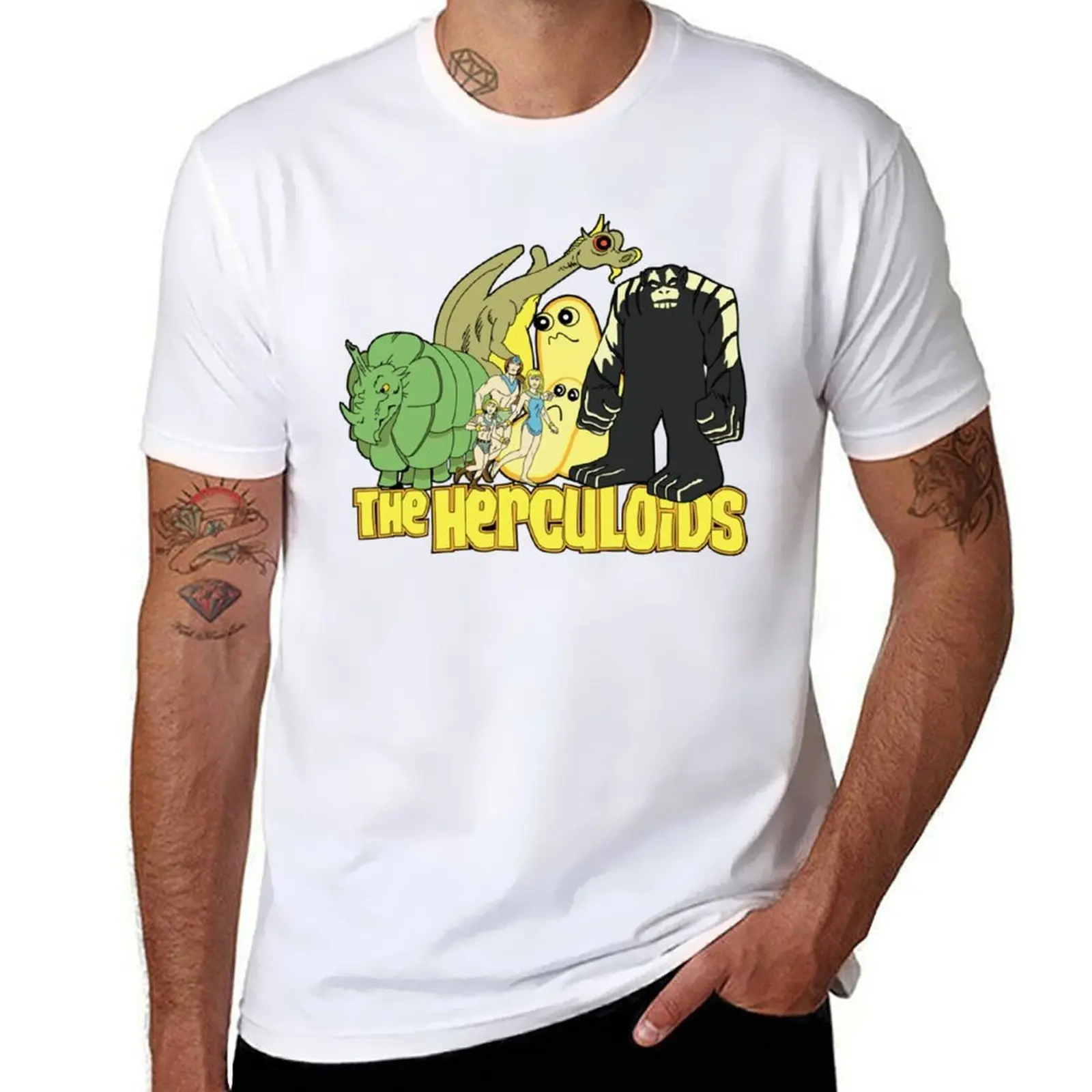 

The Herculoids T-Shirt man t shirts cotton t shirt man plain T-Shirt
