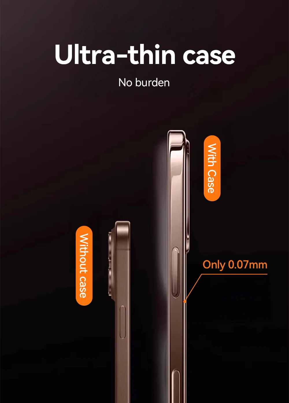 Joyroom Clear Case für iPhone 17 Pro Max, Anti-Drop, transparente Abdeckung, vergilbungsfrei, stoßfest, ultradünn, Displayschutz – Detail 11