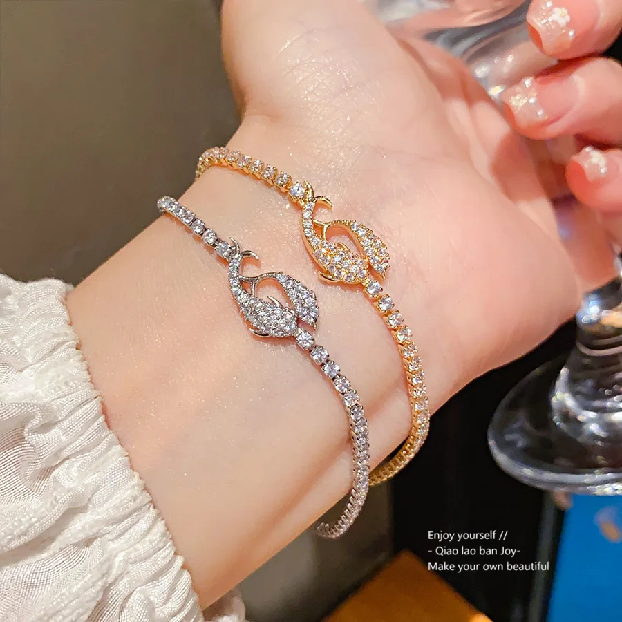 

2026 Precise Chill Cuff, Engineered Gold-Tone Zirconia Band, Coded Radiance, Cool Warmth