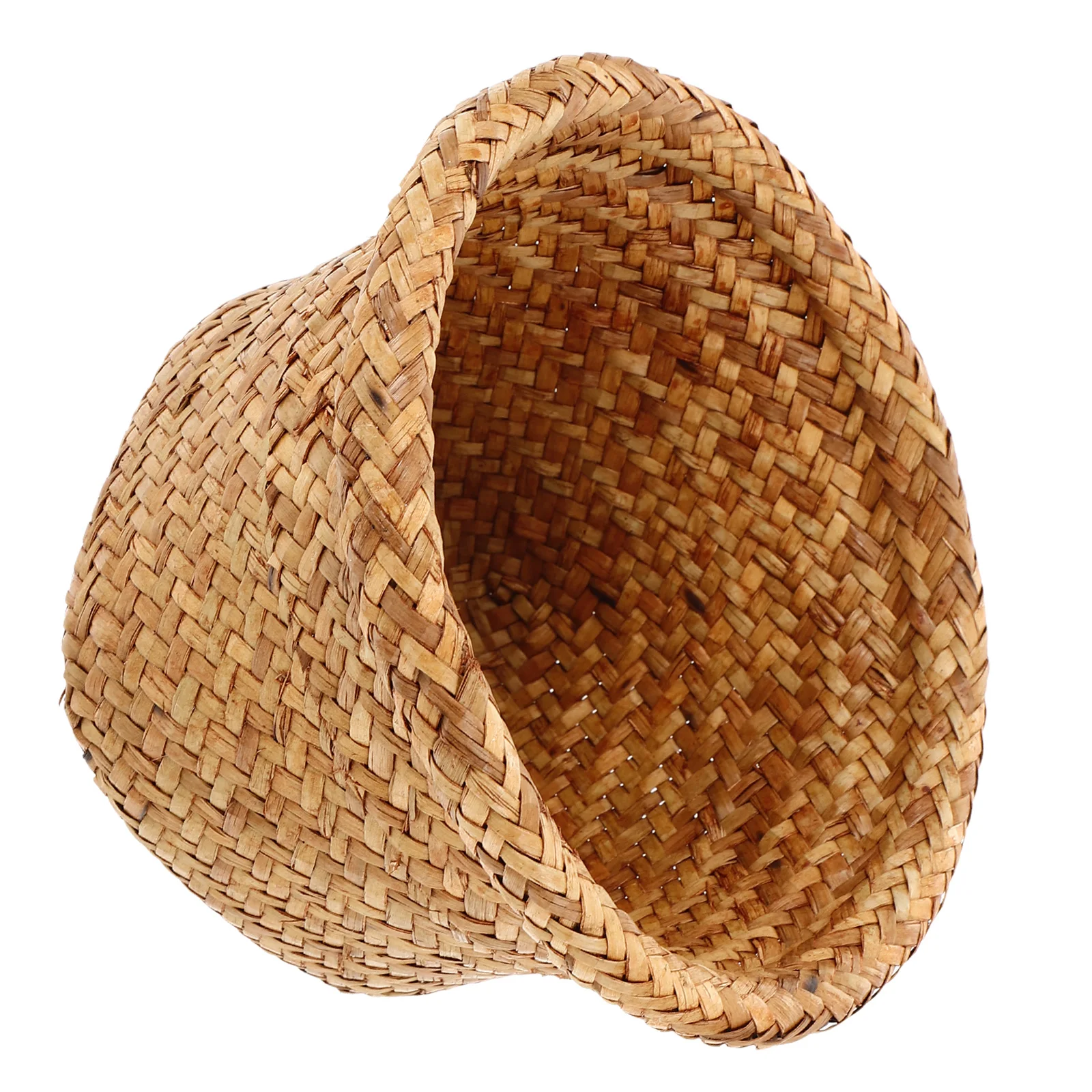 

Sturdy Straw Woven Flower Indoor Plant Planter Flat Base Home Decoration Gift Flower Arrangement Basket Nursery Storage for Kids