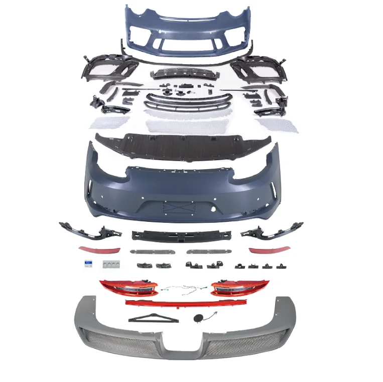 STLF PINDUN Sport GT3 Front/Rear Bumpers & Diffuser Kit for 2012-2019 for 991 Carrera 991.1/991.2-Bolt-On Retrofit New