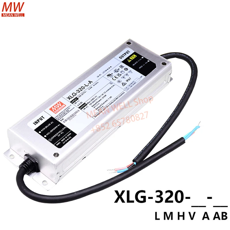 

Original MEAN WELL 320W Constant Current Mode LED Driver Switching Power Supply XLG-320-L-A XLG-320-V-A XLG-320-H-A XLG-320-M-A