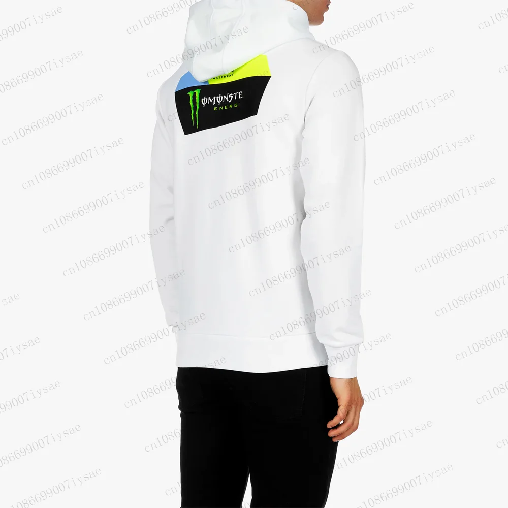 All Seasons High quality Popular Mens Rossi Sportwear Motorcyclist Sweatshirt 3D Printing Hoodie  Loose Causal Pullover Tops