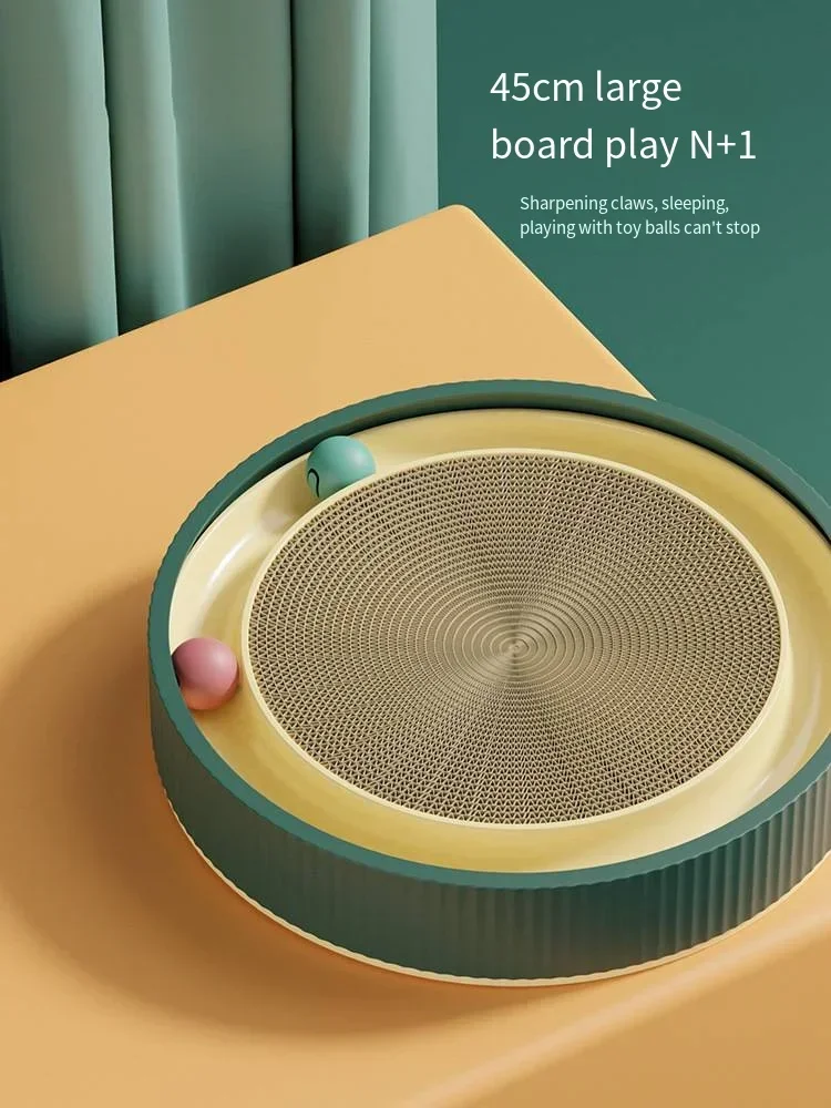 

Sharpen Pet Toys With Round Funny Board For Cats Replace Cat Scratcher Nest Can Scraper Nails Scratching Ball