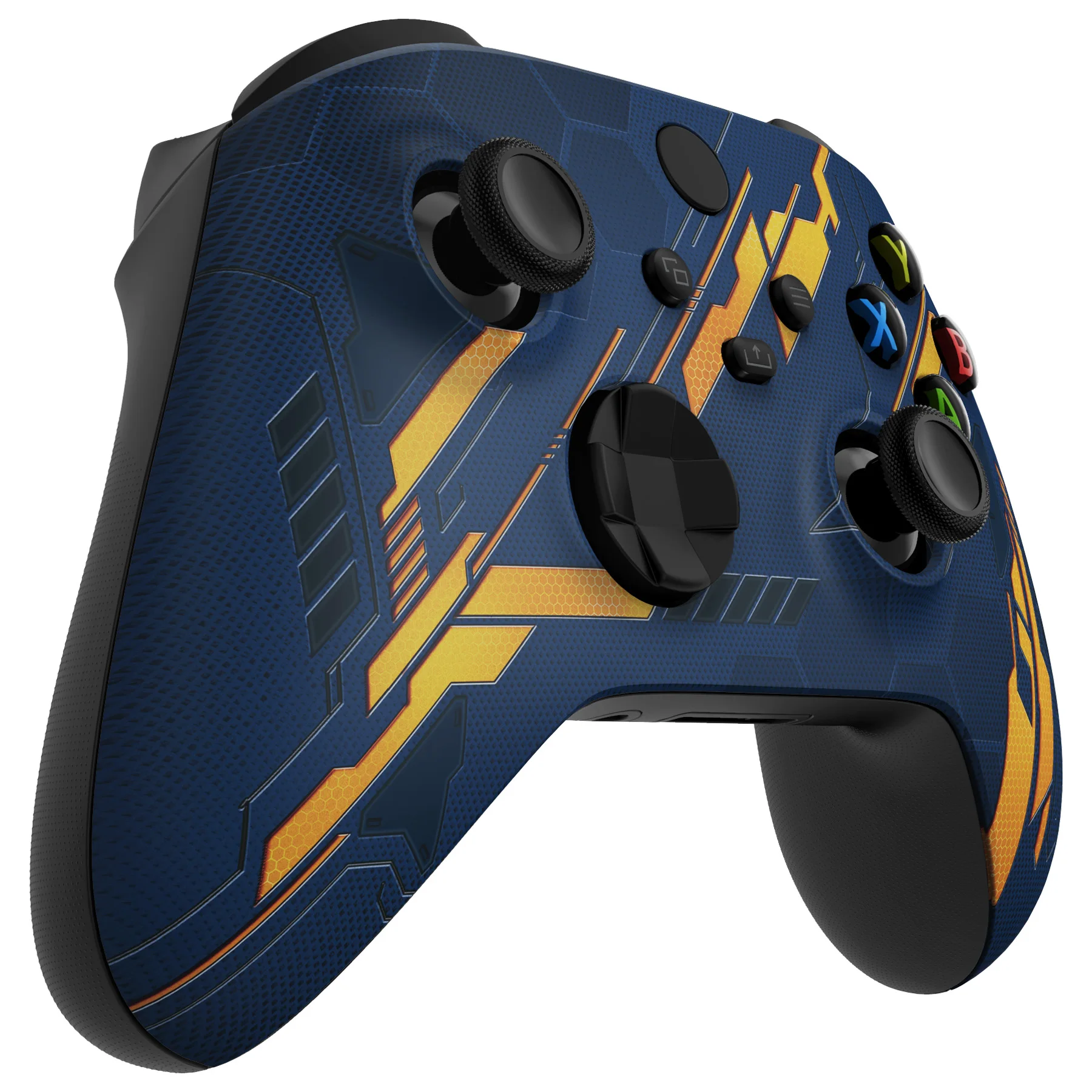 غلاف أمامي بديل للغاية لوحدة تحكم Xbox Series X & S - يتوهج باللون البرتقالي الداكن