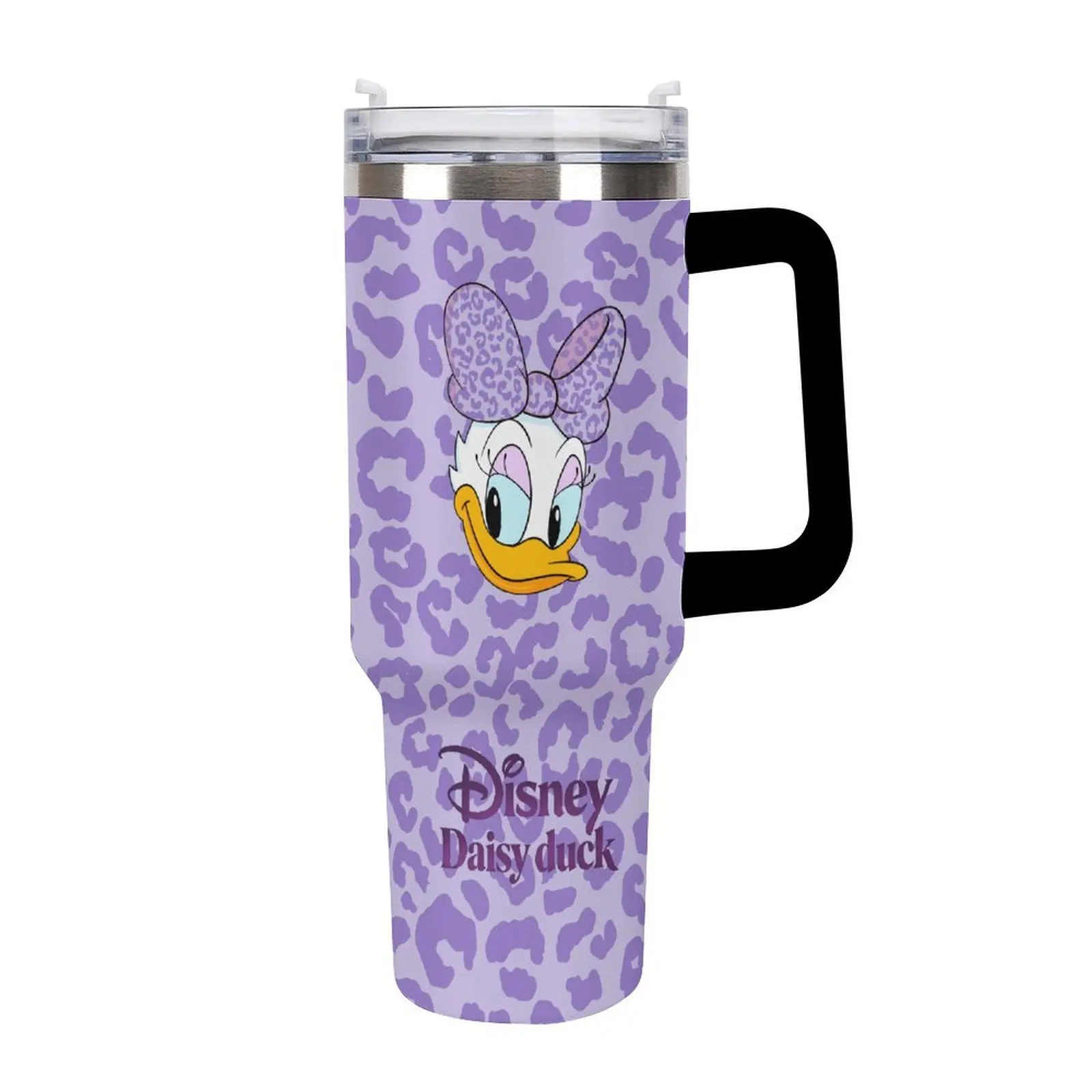 

Daisy Duck Insulated Water Bottle Disney Cartoon Custom Design Your Personal Images Car Cup Travel Water Bottle 40 Oz Cosplay