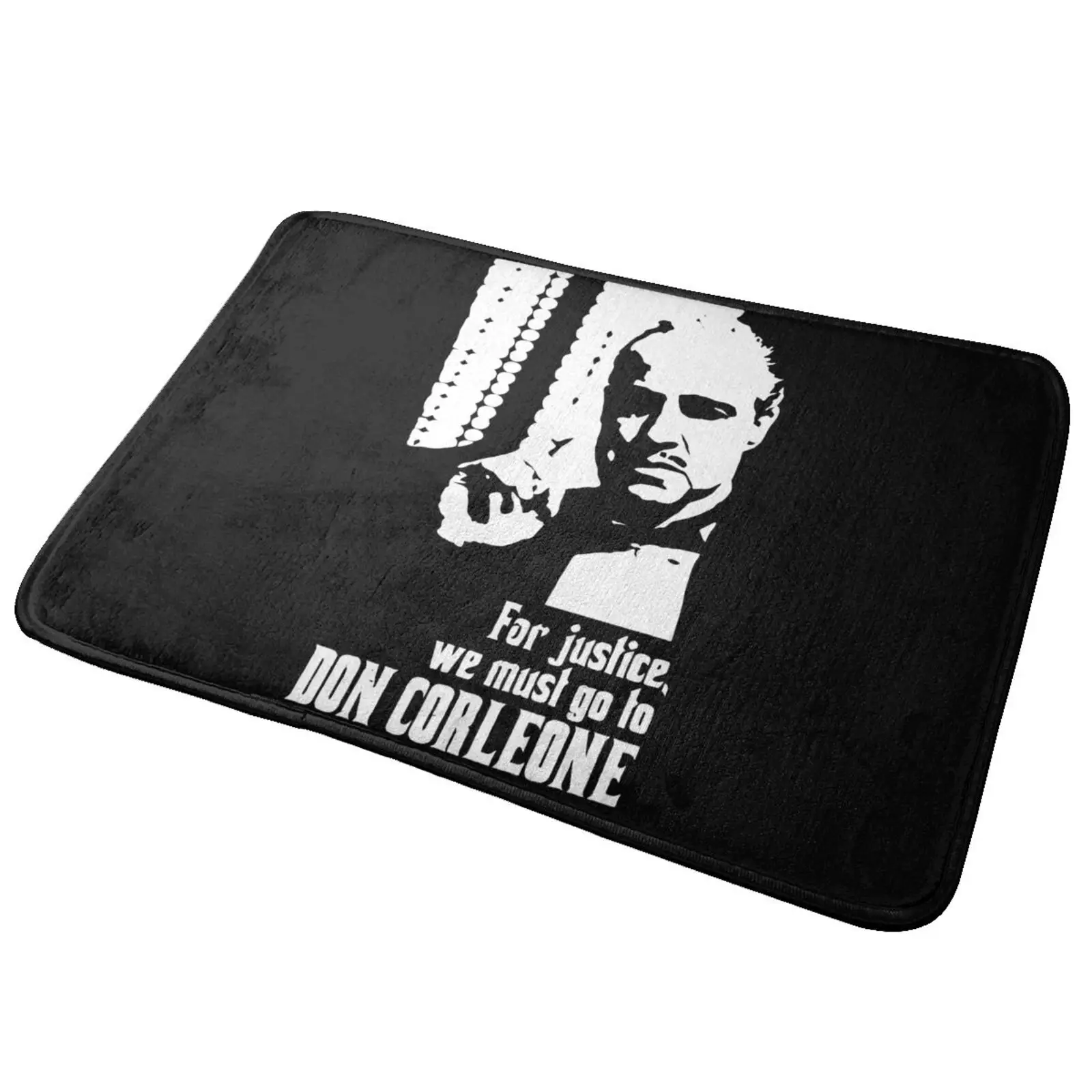 Godfather For Justice Go To Don Corleone The Godfather Jersey Mat Rug Carpet Fashion Velvet Rug Welcome Mat