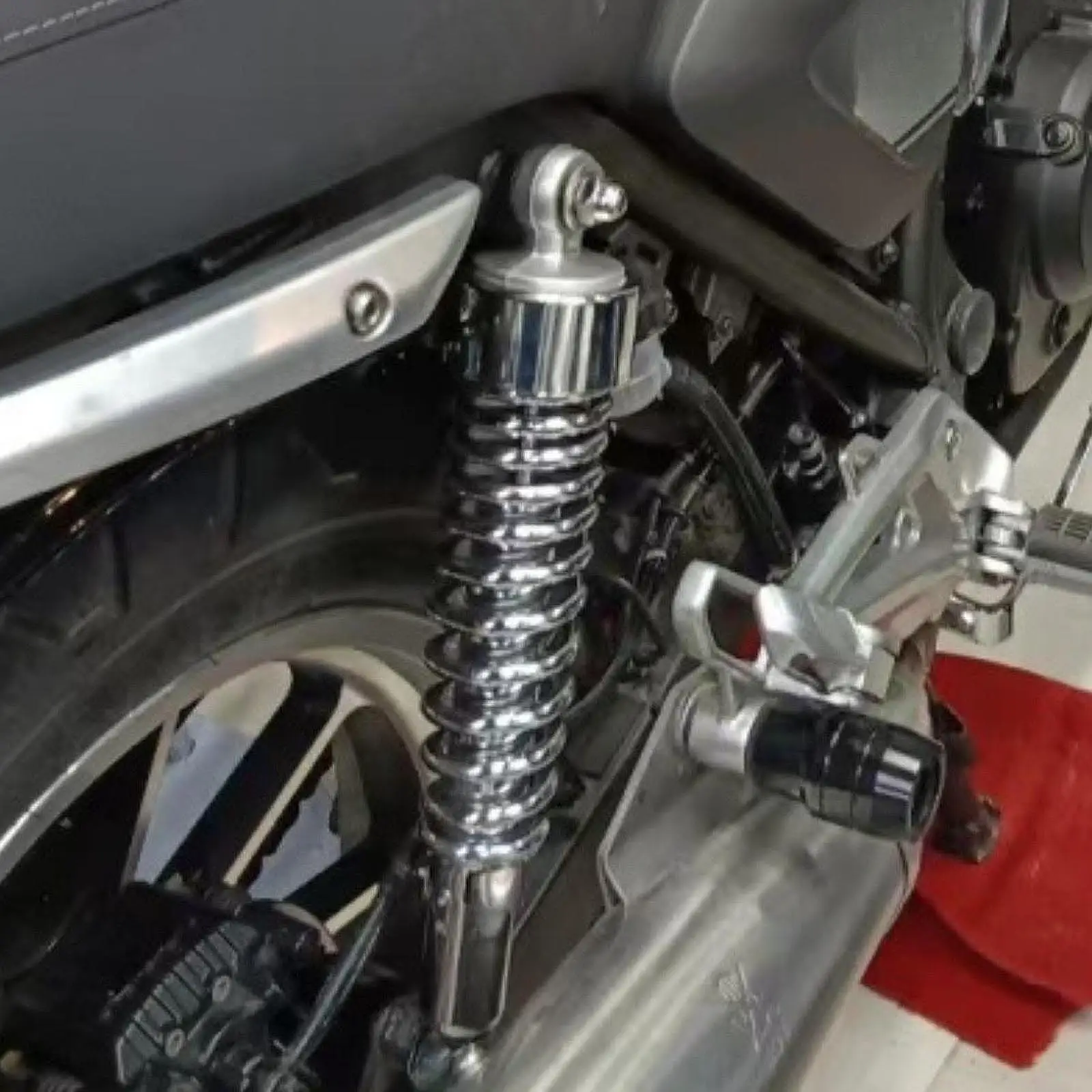 

2x Motorcycle Rear Shock Absorber Weighted DIY Modified Accessories High Performance Universal Sturdy Replace Parts for VN800