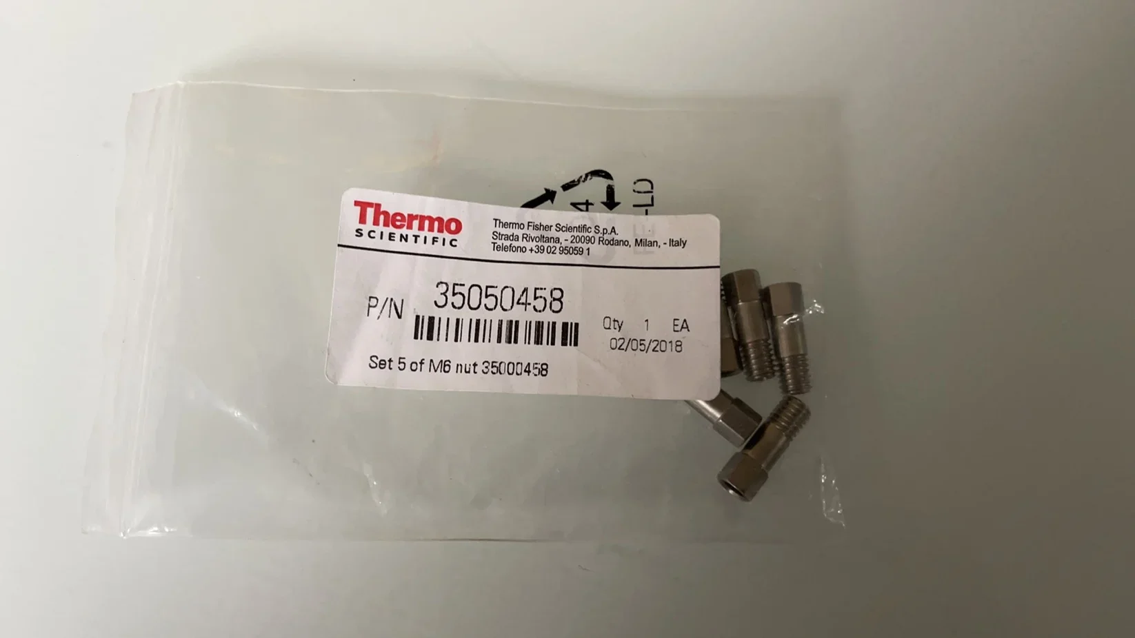 Thermo thermoelectric column nuts 35050458 5pcs/pack original promotion