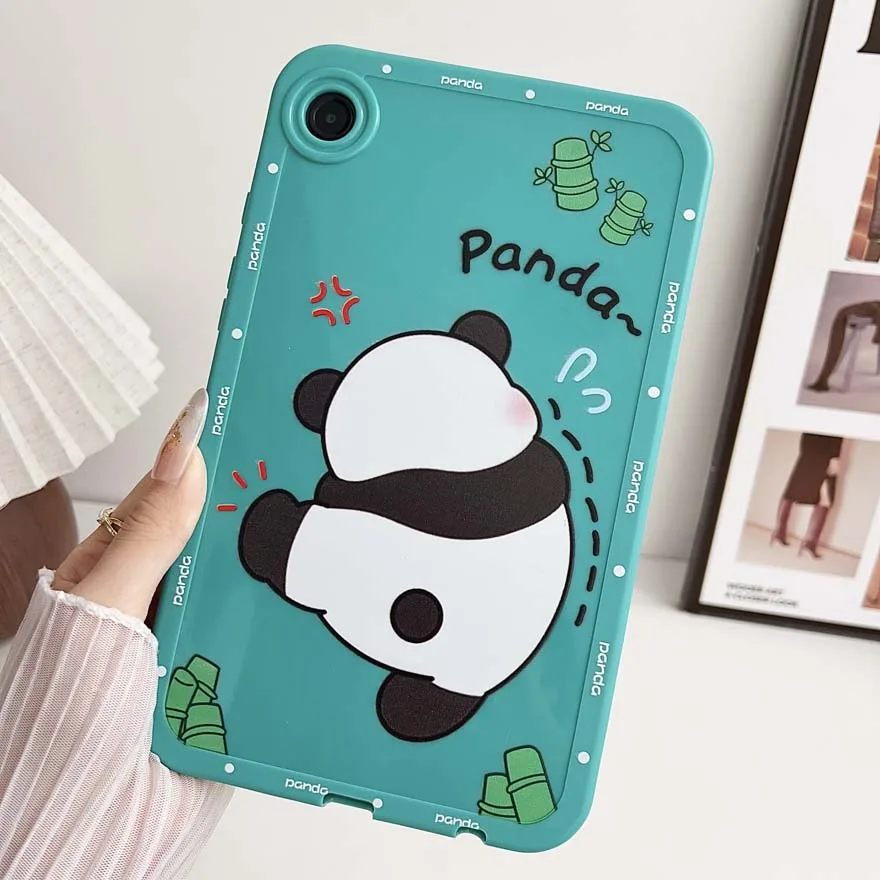 Capa para Samsung Galaxy Tab A9 Plus 11 polegadas TPU com Moldura e Pintura Colorida para Tablet SM-X210/X215 LTE/X216 5G