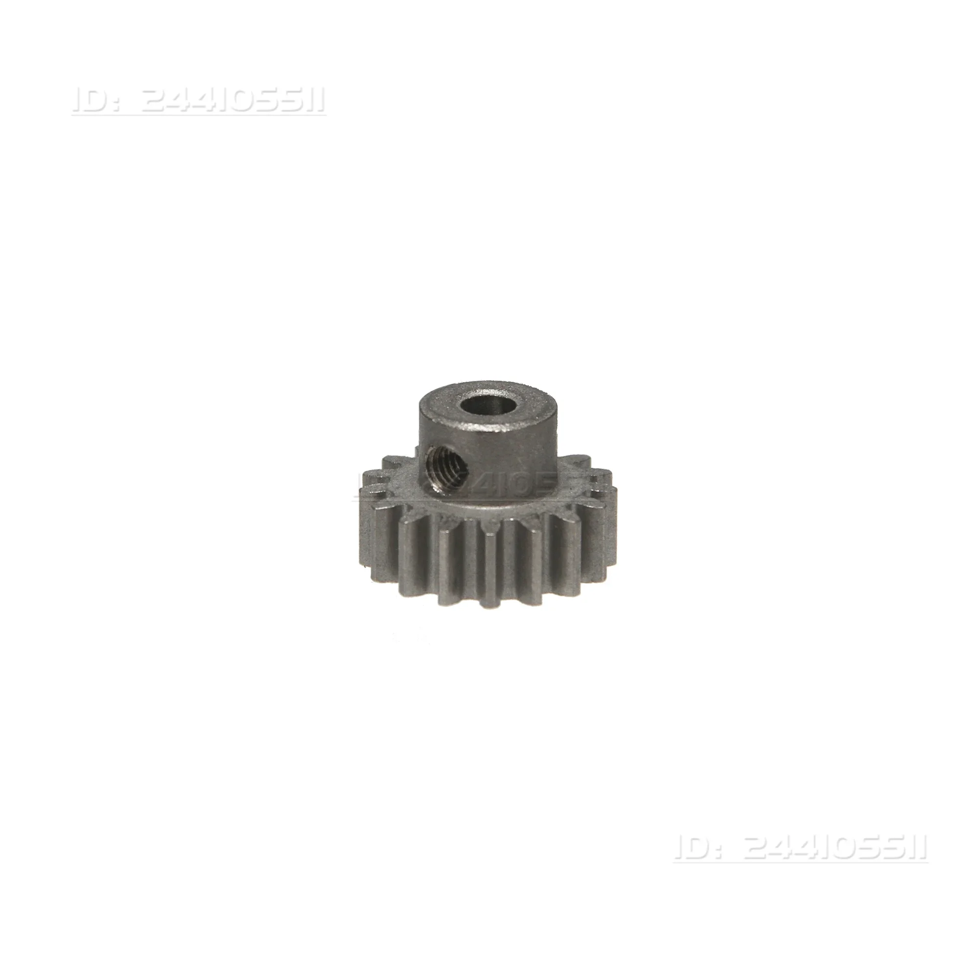 Neebrc m0.8 engrenagem do motor 17t 19t pinhão de metal 3.175mm para modelo rc carro veículo on-road brinquedo off-road sem escova acessórios escovados