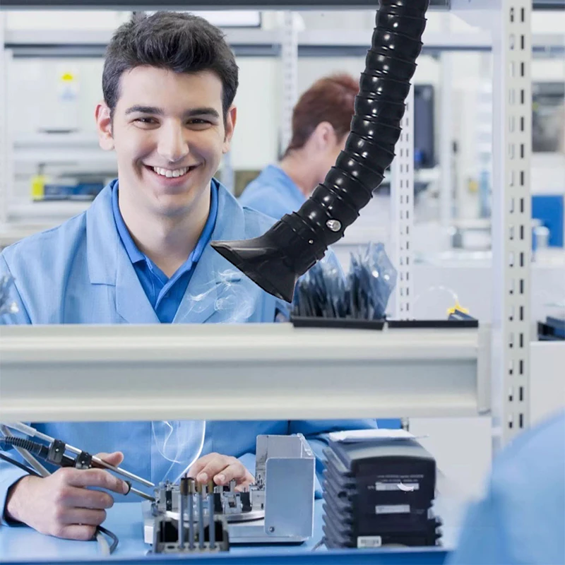 Industrieller Rauchreiniger, Lötreuch, mobiler Staubsammler, Laserbeschriftung, Dichtung, Rauchfiltration, Deodorant