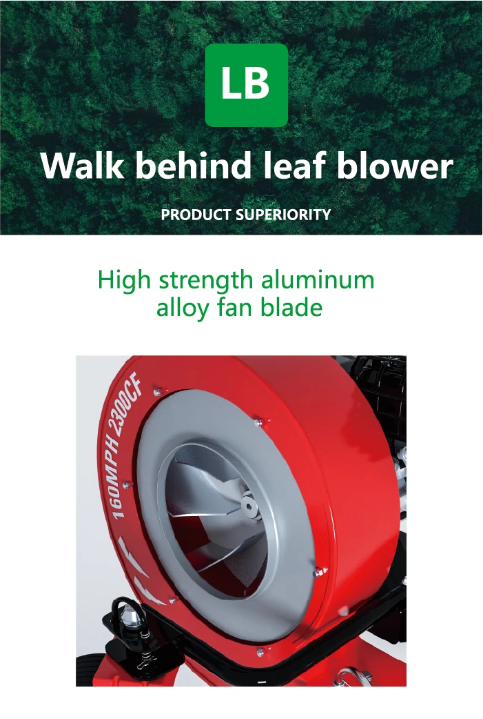 2023 Premium Quality Industrial & DIY Walk behind Leaf Blower Factory Manufactur