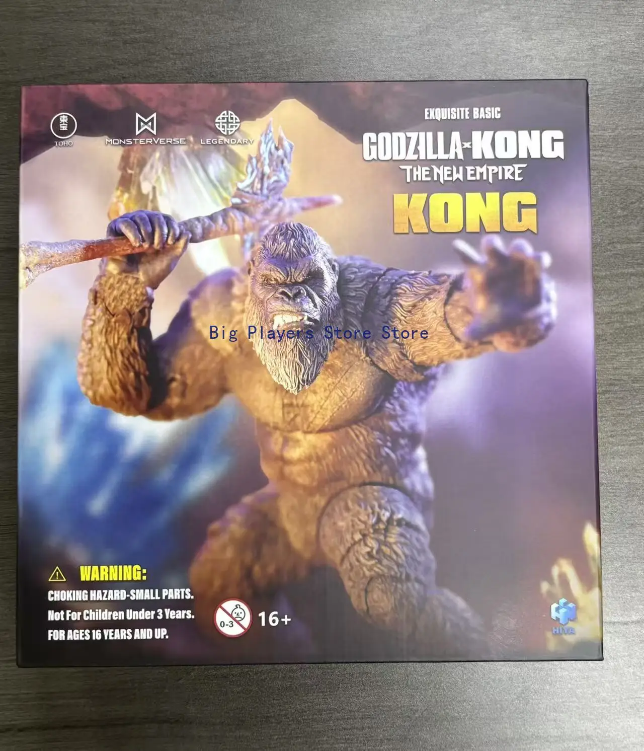 

HIYA 16CM 6inch Action Figure Exquisite Basic Series Godzilla X Kong The New Empire Kong Anime Model