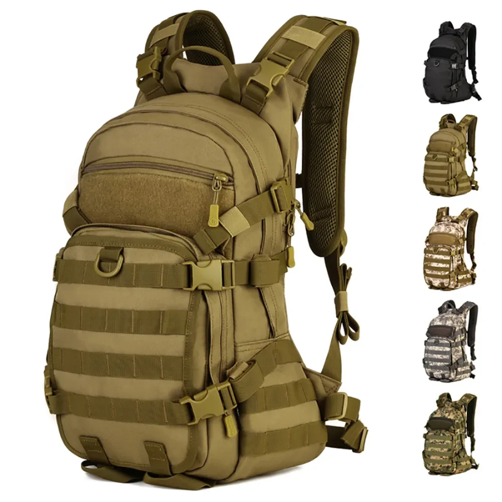 

Men Backpack Knapsack Molle Outdoor Sports Male Nylon Camping Travel Hiking Climb Rucksack Daypack Laptop Bag