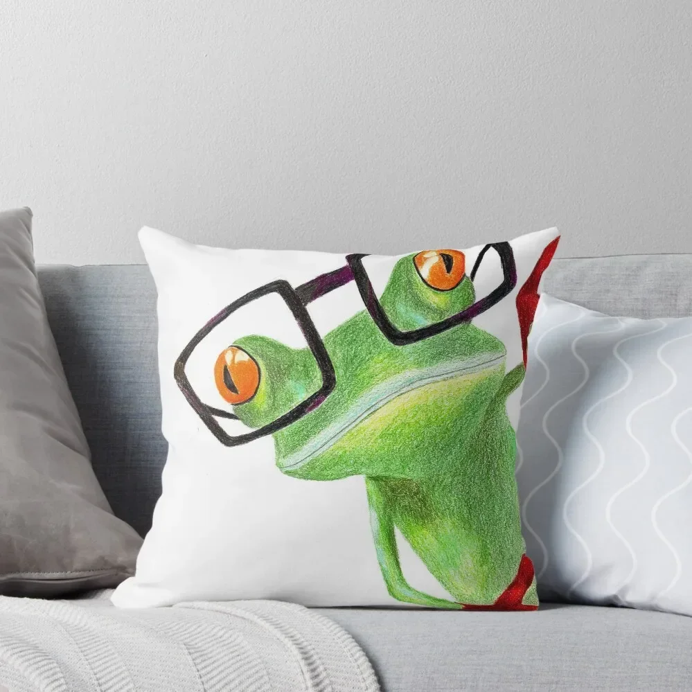 

Frog Throw Pillow Cushions Cover Pillow Decor pillow