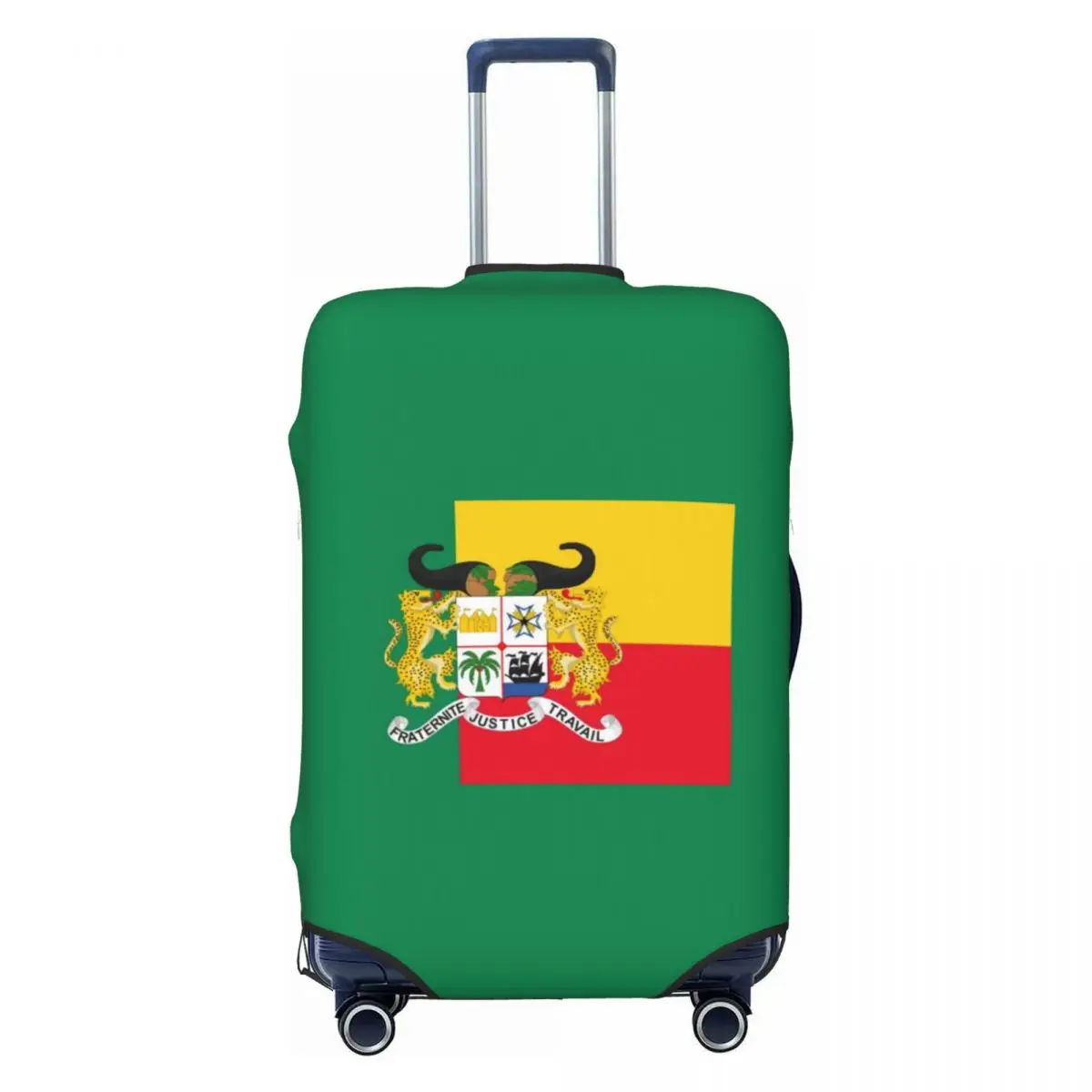 African Flags Suitcase Cover Fashion Cruise Trip Protector Holiday Fun Luggage Supplies