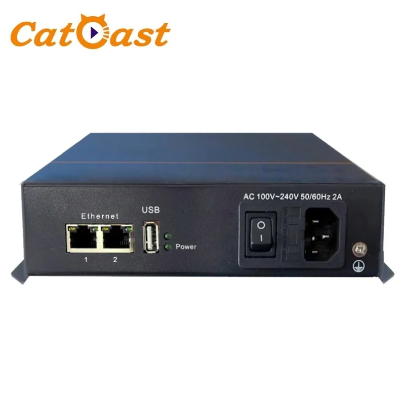 

IP Gateway Converts SRT/HTTP/UDP/RTP/RTSP/HLS for IPTV System with Streaming Media Services