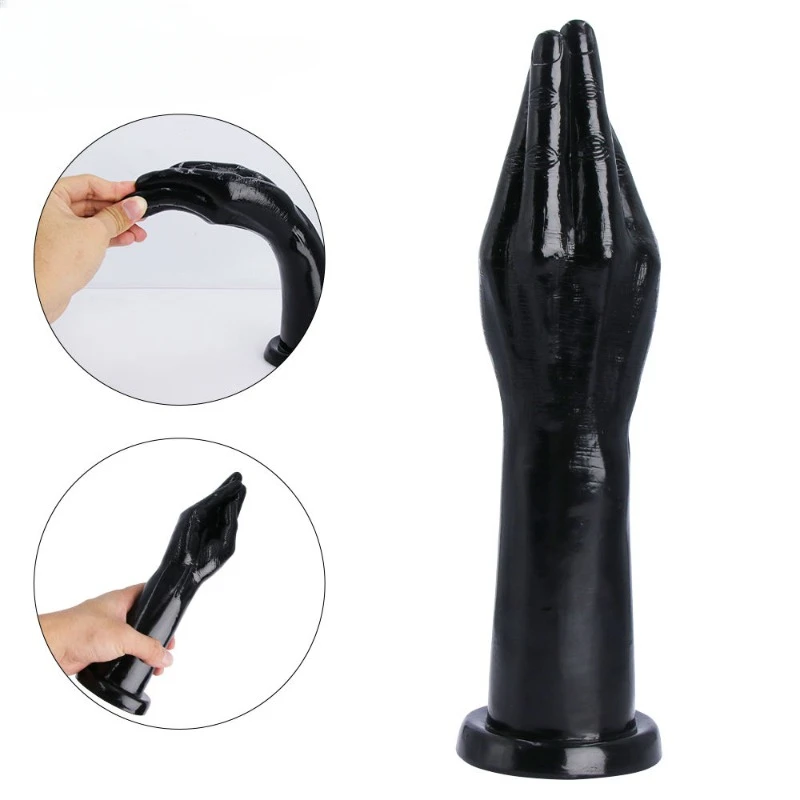 Vaginal Dilation G-spot Dildo Masturbate Sex Toys Anal Plug Suction Big Hand Anal Stuffed Butt Plug for Women Men Masturbation