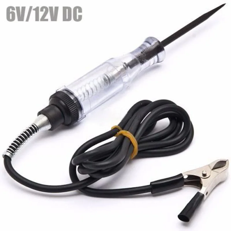 20 AMP Voltage Tester Continuity Circuit Car Motorcycle 6/12V Test Pen Electric Dc Insulated Voltmeter Hot Sale