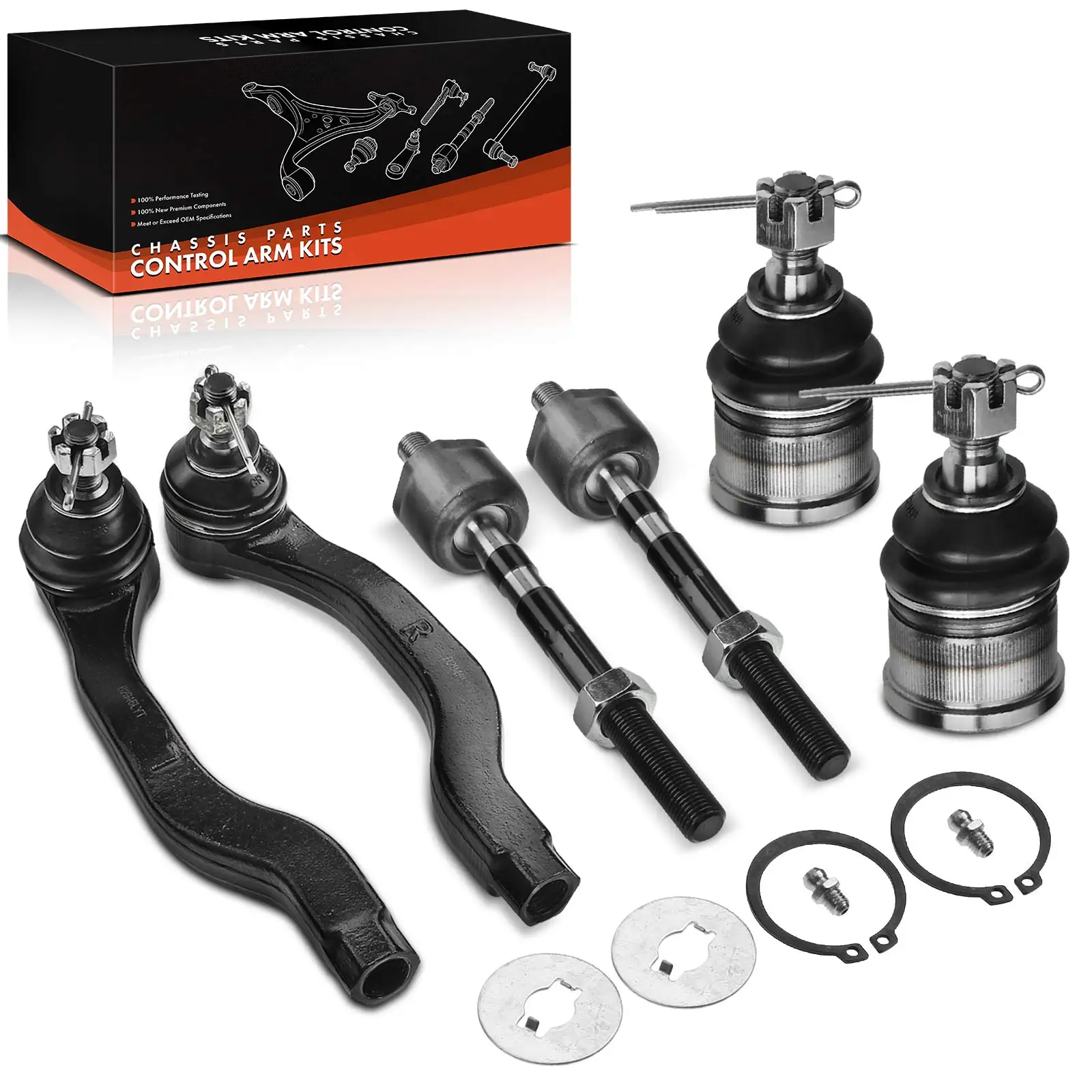 Frankberg 6-teilig Querlenker Satz Vorderachse unten für Honda Civic V Hatchback EG Stufenheck EG EH 51220S04003