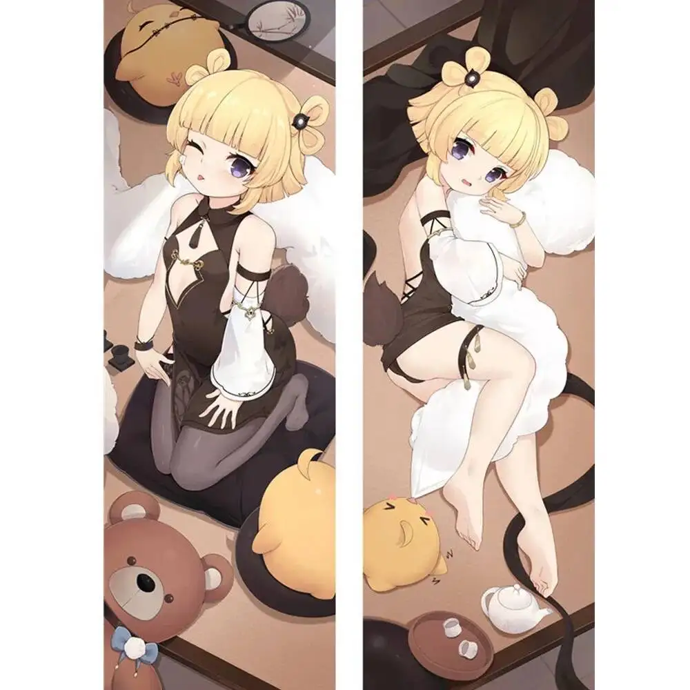 

Наволочка с украшением в стиле аниме Azur Lane Grozny Dakimakura, наволочка с 2-сторонним принтом, чехол для подушки на петлях, Otaku Waifu