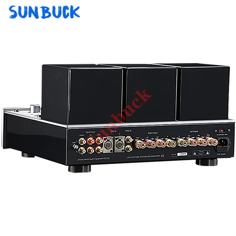 Sunbuck-amplificador do auscultador do tubo do vácuo, classe equilibrada A, canta Put, 2.0, 8W, 6SN7, 6SL7, 274B, 300B