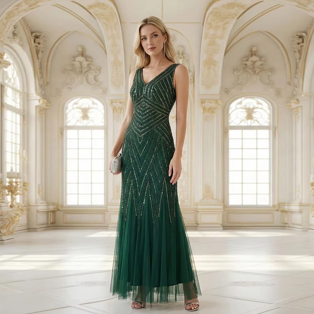 baziiingaaa-robe-de-soiree-sans-manches-tres-extensible-a-col-en-v-ornee-de-perles-style-queue-de-poisson