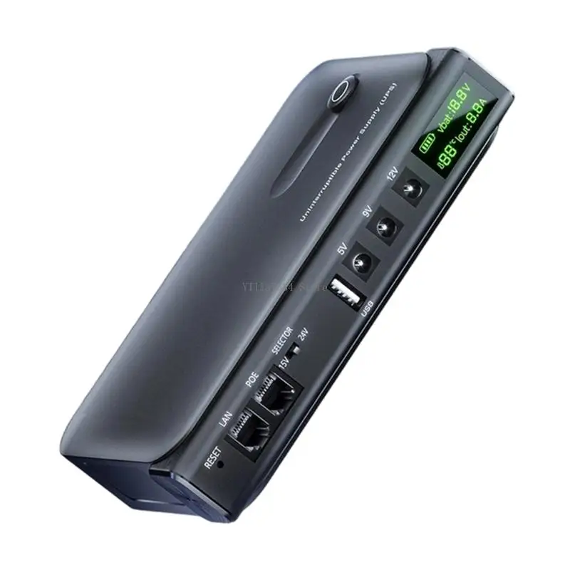 High Capacity European Standard 36W UPS Emergency Power Supply Battery Less Design for Smartphones Tablets Networking Devices