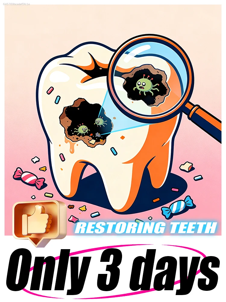 Repair the tooth surface and enhance the resistance of teeth