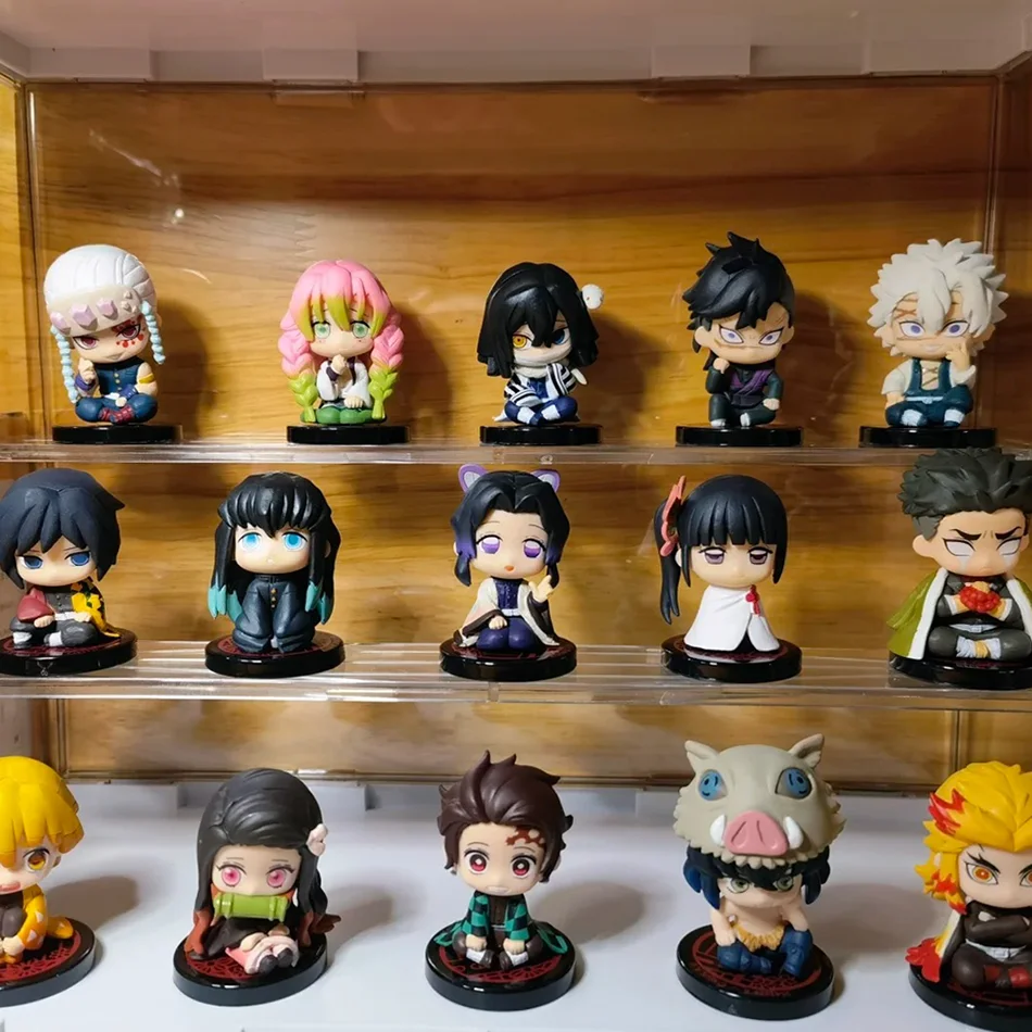 شخصية شيطان القاتل الرسمية أنيمي عالية الجودة نموذج Q نسخة تحصيل تمثال PVC هدية لمحبي #3