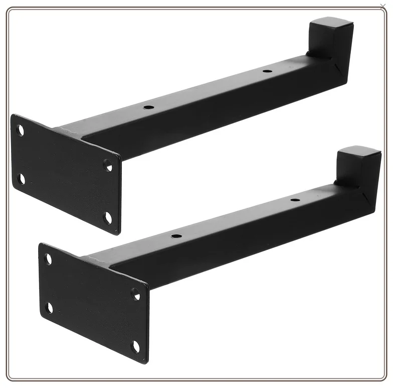 

2 pack heavy duty wall mounted Plant Pot holders Floating Shelf Plant hangers Flower Pot hooks Balcony Hangers