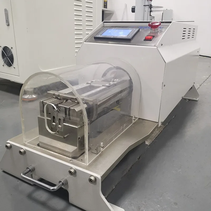 Factory Direct 2026 High Precision Automatic Multi Core Sheathed Cable Rotary Blade Wire Stripping Machine For Cable Processing